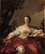 Jean Marc Nattier Portrait of Madame Geoffrin oil on canvas